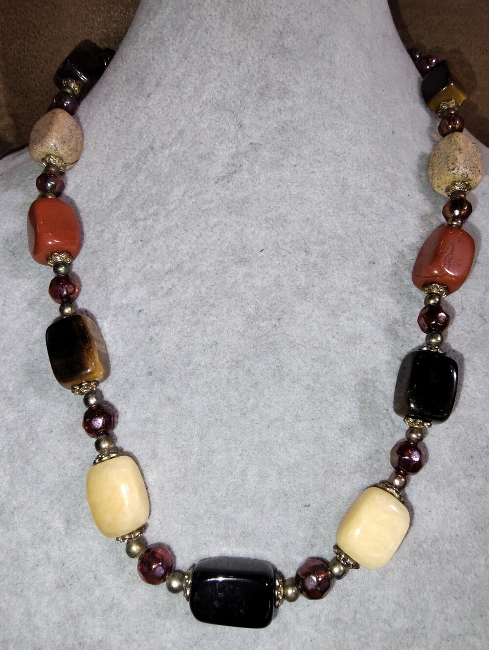 Park Lane "Terrazzo"- Onyx, Jasper, Petrified Wood, Alabaster, Tiger Eye